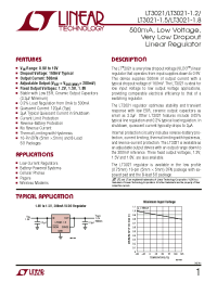 Datasheet LT1121 manufacturer Linear